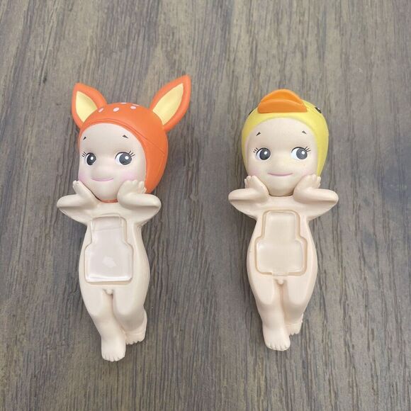 Sonny Angel HIPPERS Animal Series Fawn & Duck Mini Figure 2 Hippers - Picture 1 of 10